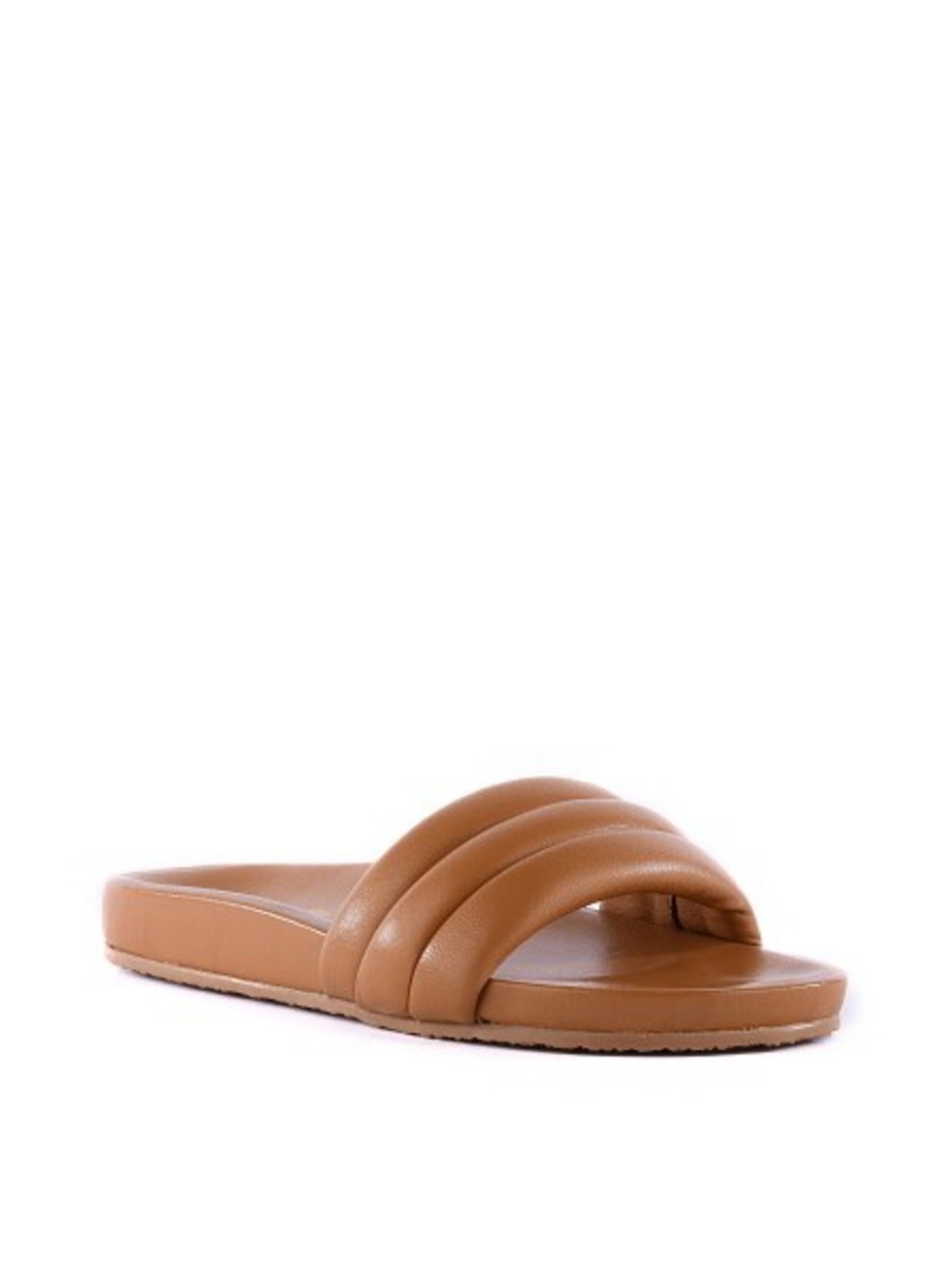 Seychelles Low Key Slide Tan Leather - Picture 2 of 6